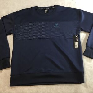Messi Men’s Navy Crewneck Sweatshirt SZ Small NWT